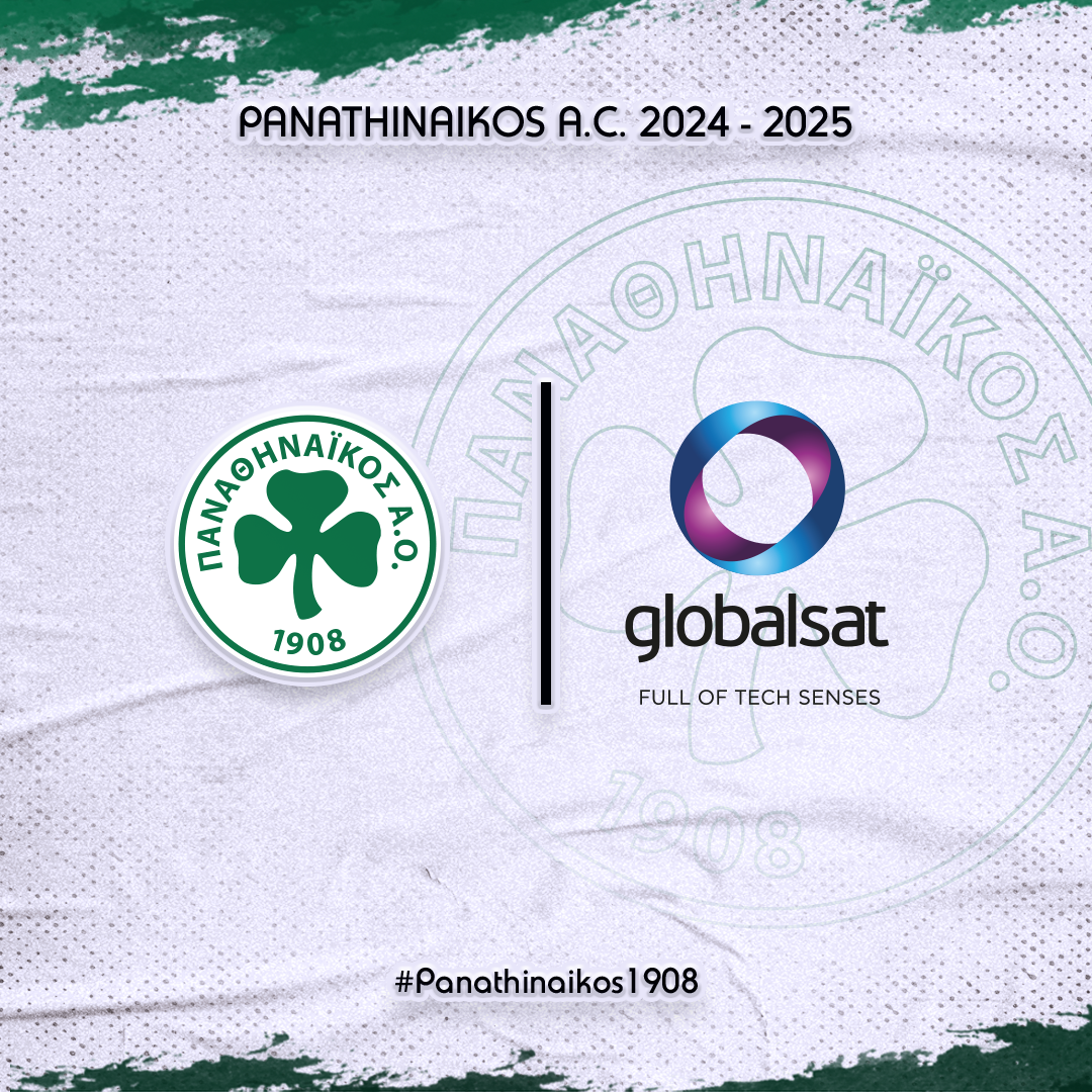 Globalsat announces the renewal of its partnership with Panathinaikos Club for season 2024-25